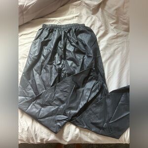 Body wrappers dance “trash bag” pants